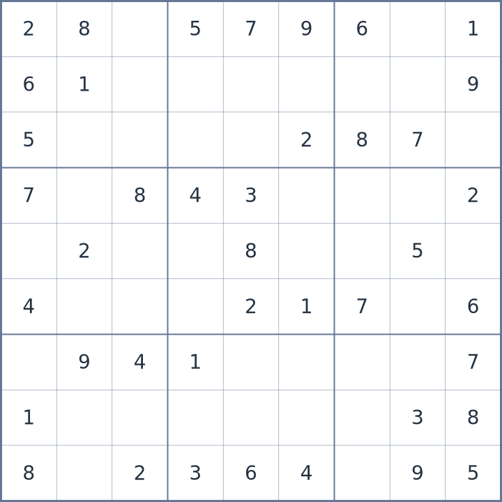 Sudoku #22026080910