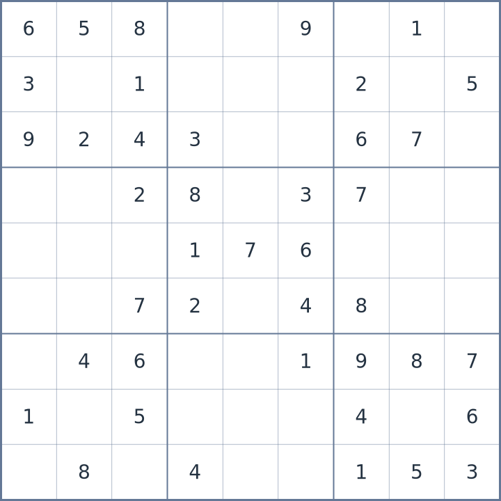Sudoku #22026081001