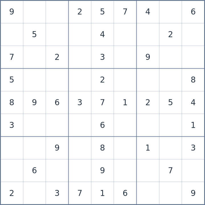 Sudoku #22026081007