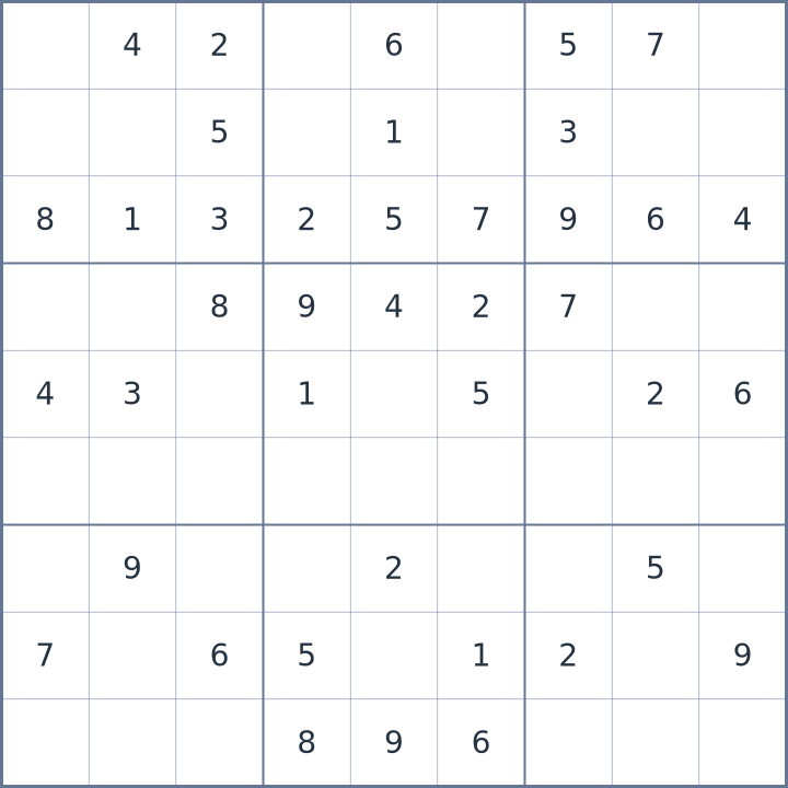 Sudoku #22026081105
