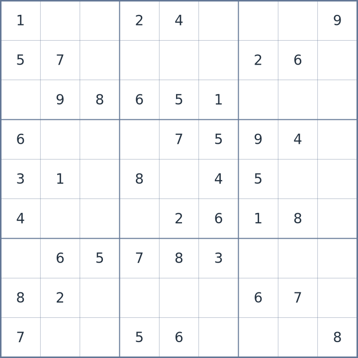 Sudoku #22026081310