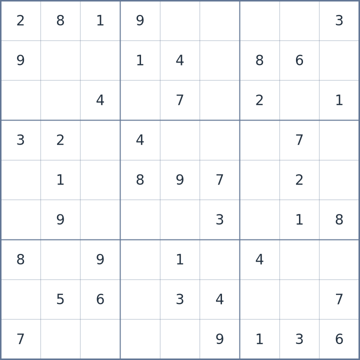 Sudoku #22026081605