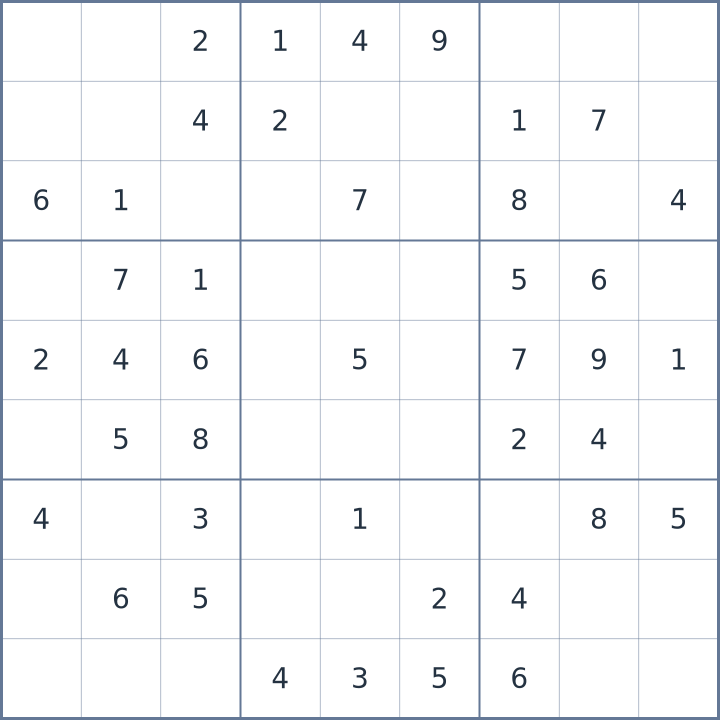 Sudoku #22026081710