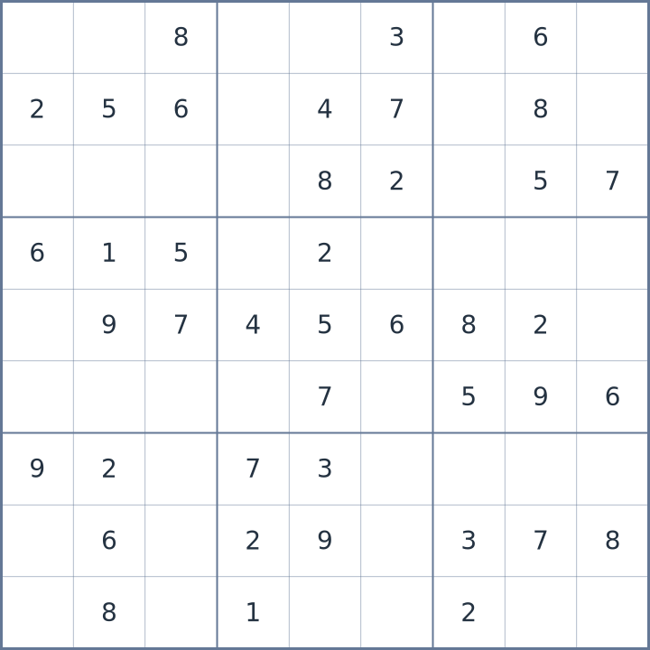 Sudoku #22026081802