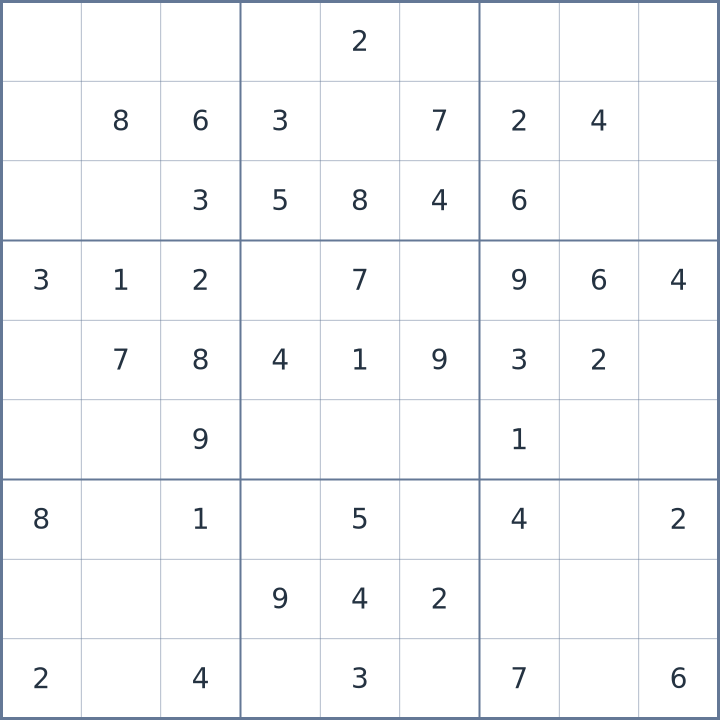 Sudoku #22026081807