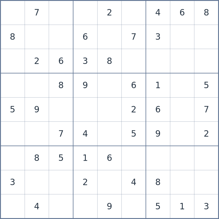 Sudoku #22026082407