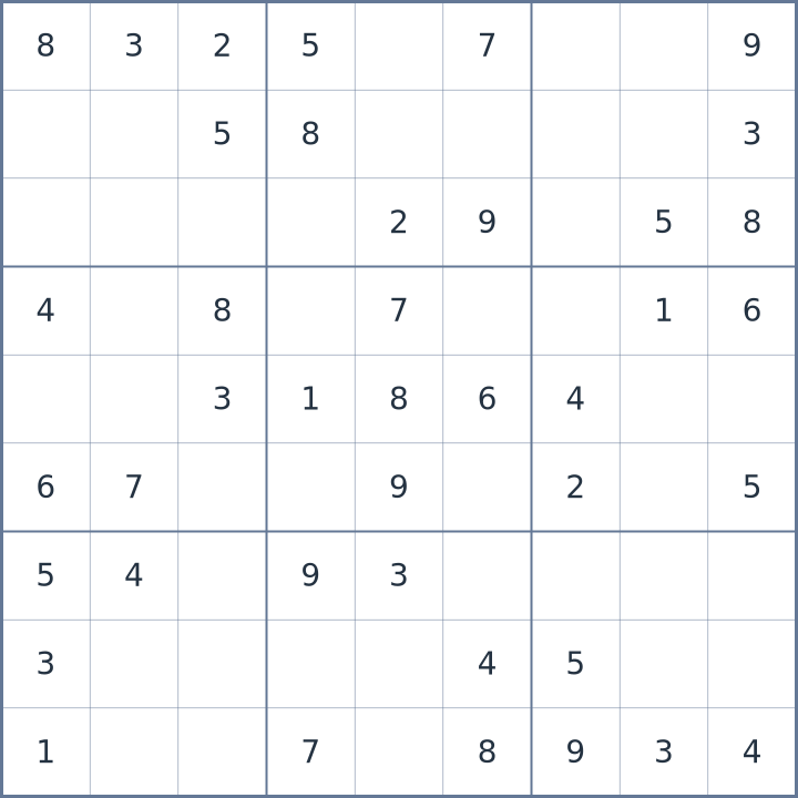 Sudoku #22026082505