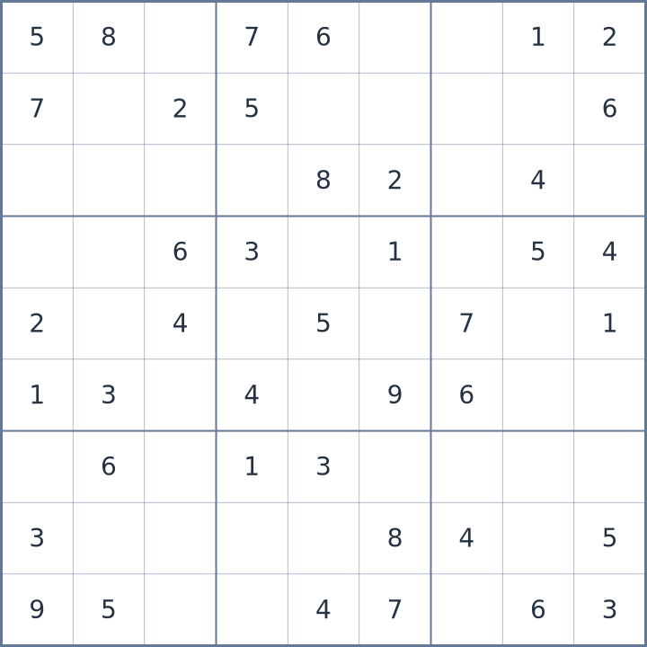 Sudoku #22026082710