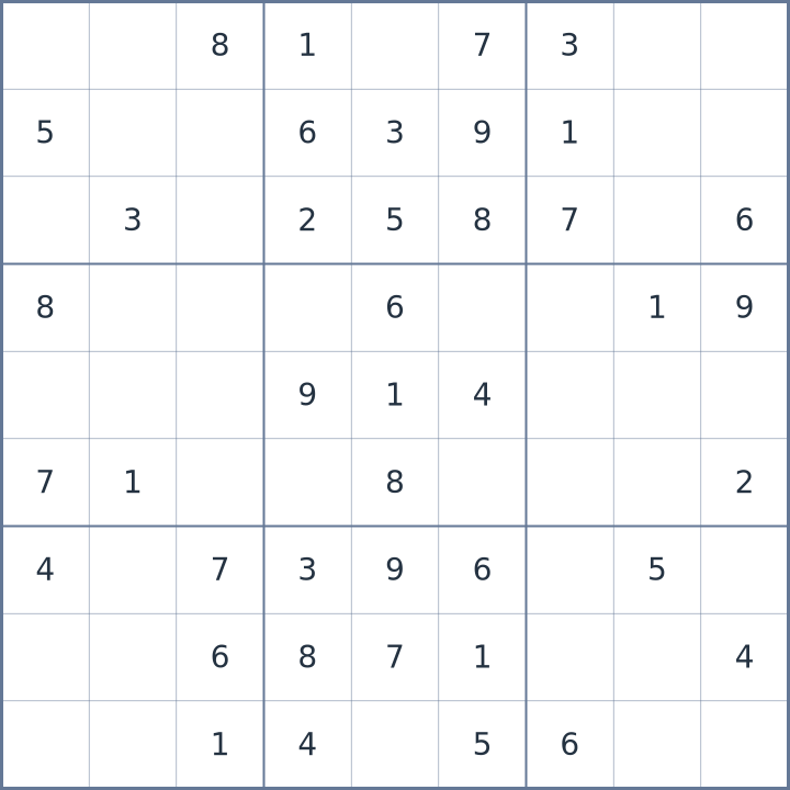 Sudoku #22026083001