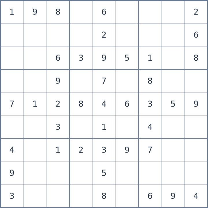 Sudoku #22026083103