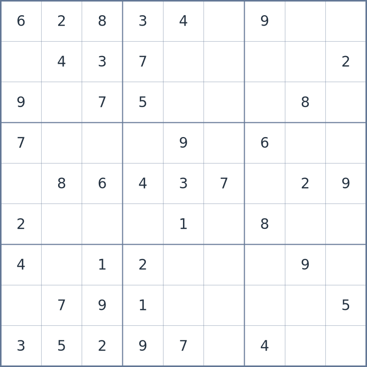 Sudoku #22026083104