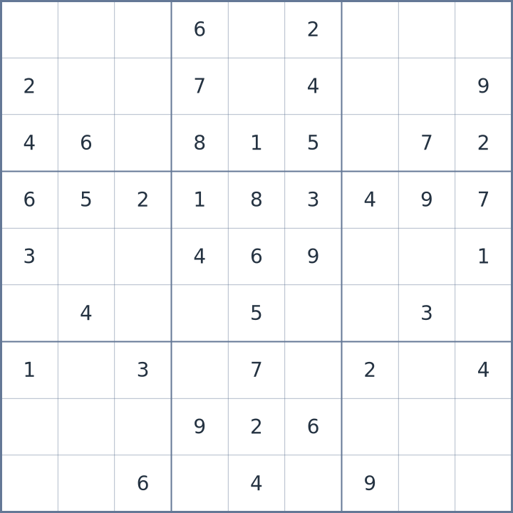 Sudoku #22026083105