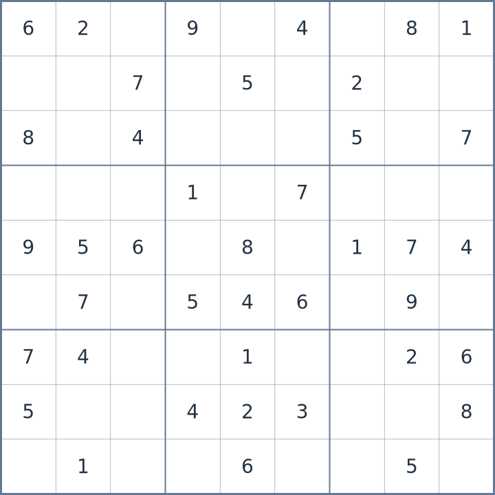 Sudoku #22026083109