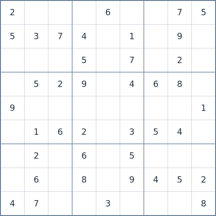 Sudoku #22026090109