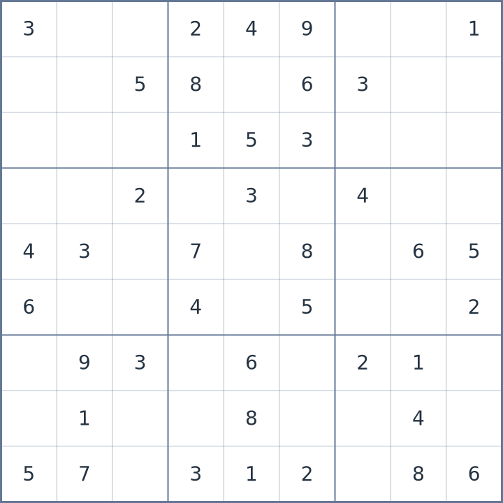 Sudoku #22026090301