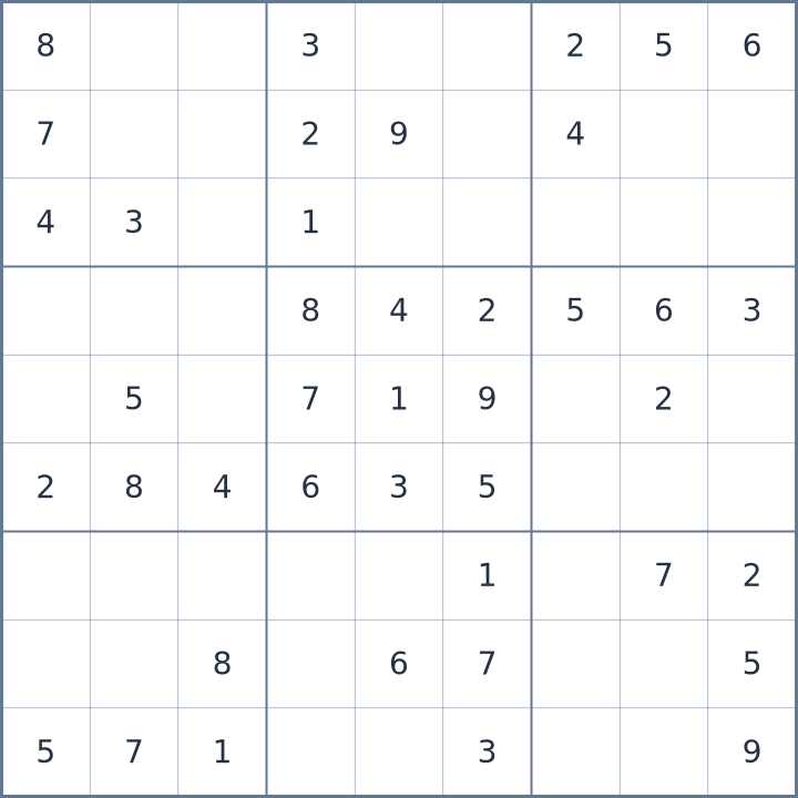 Sudoku #22026090309