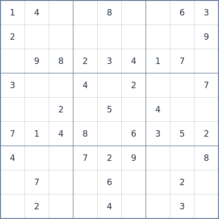 Sudoku #22026090310