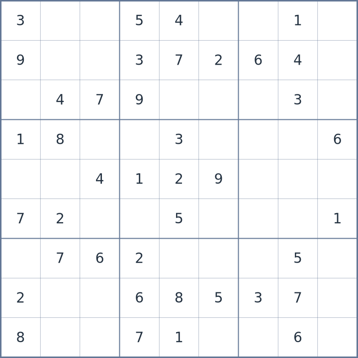 Sudoku #22026090503