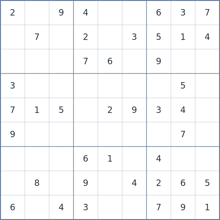 Sudoku #22026090508
