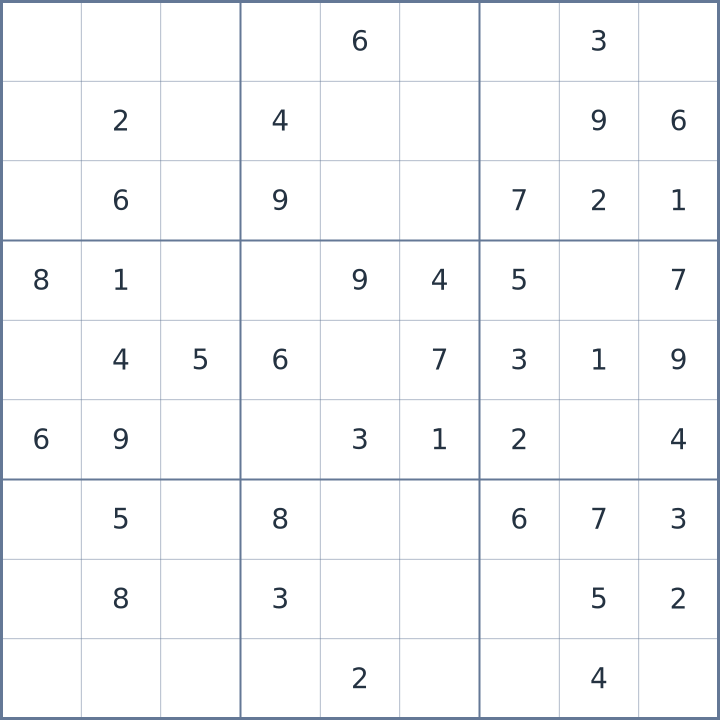 Sudoku #22026090509