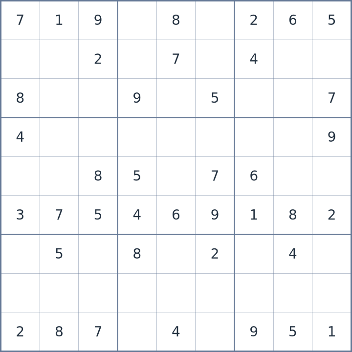 Sudoku #22026090510