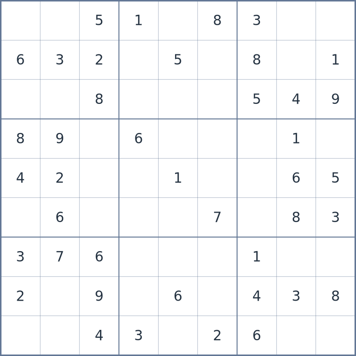 Sudoku #22026090601
