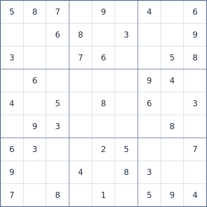 Sudoku #22026090602