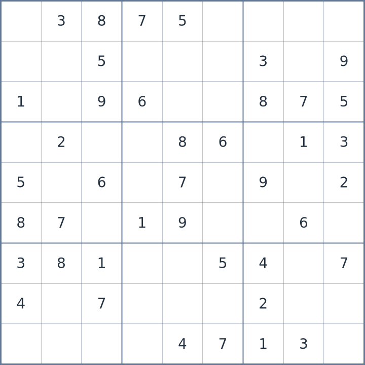 Sudoku #22026090603