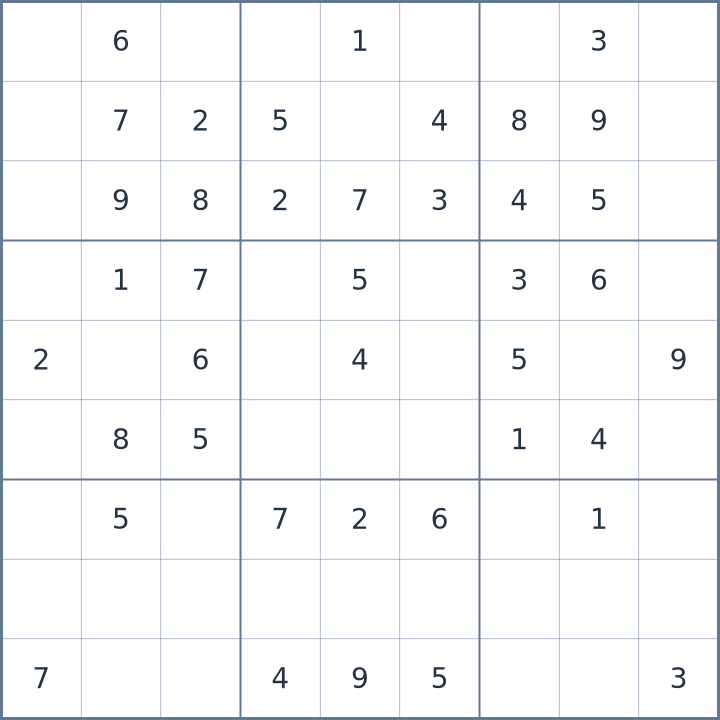 Sudoku #22026090607