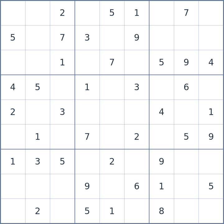 Sudoku #22026090609