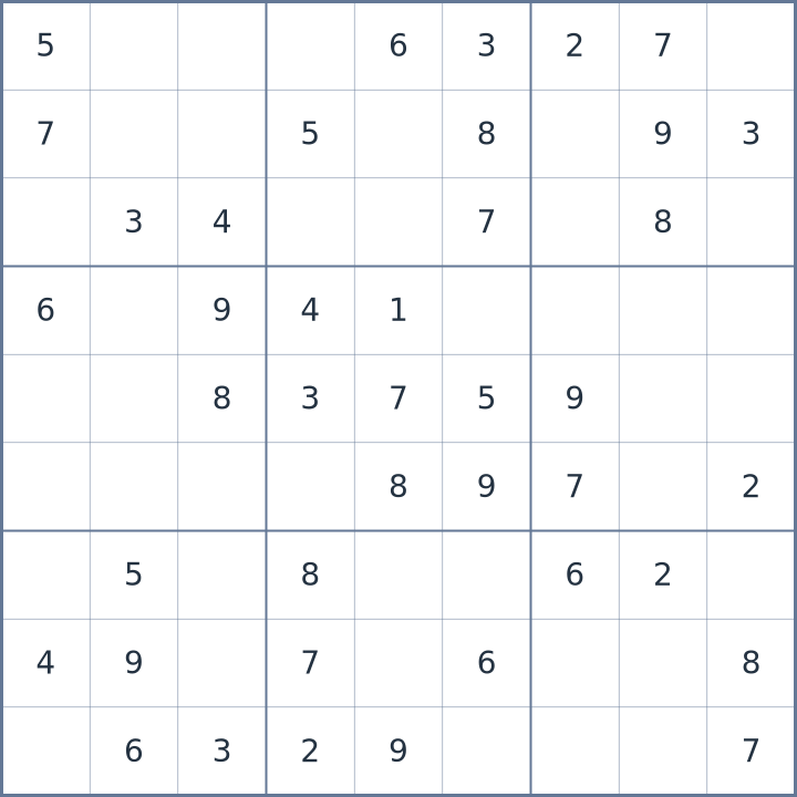 Sudoku #22026090710