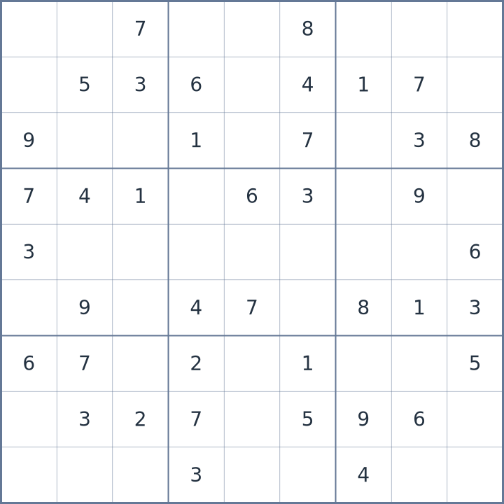 Sudoku #22026090804
