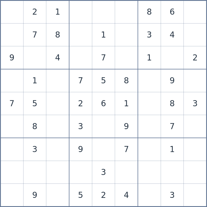 Sudoku #22026090810