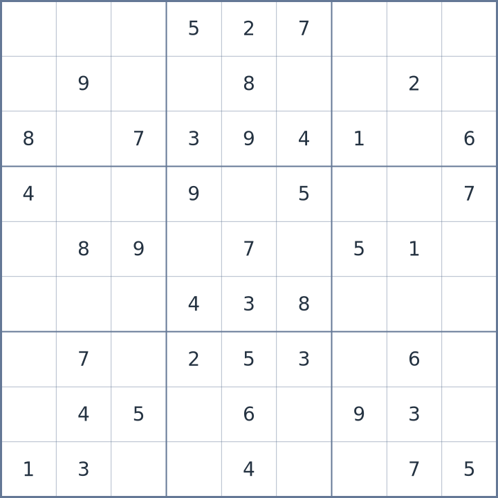 Sudoku #22026090904