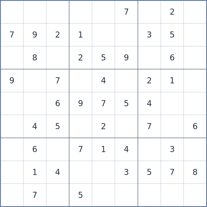 Sudoku #22026090905