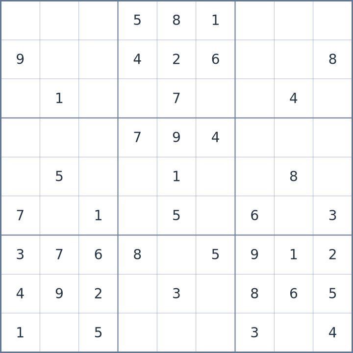 Sudoku #22026090908