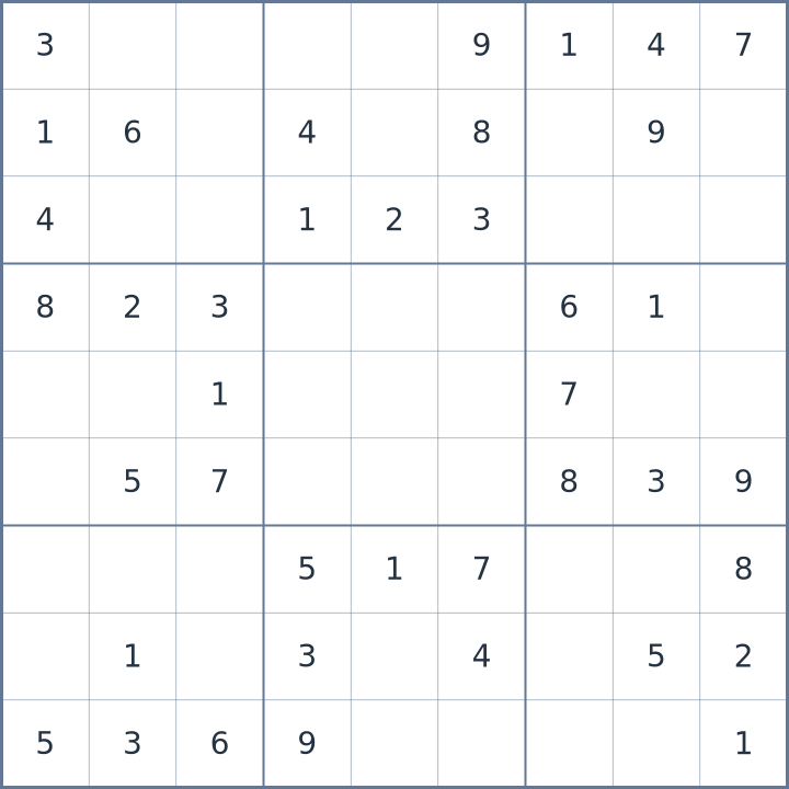 Sudoku #22026091010
