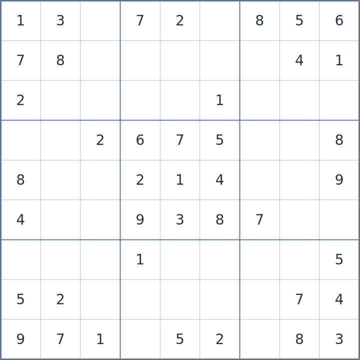 Sudoku #22026091110