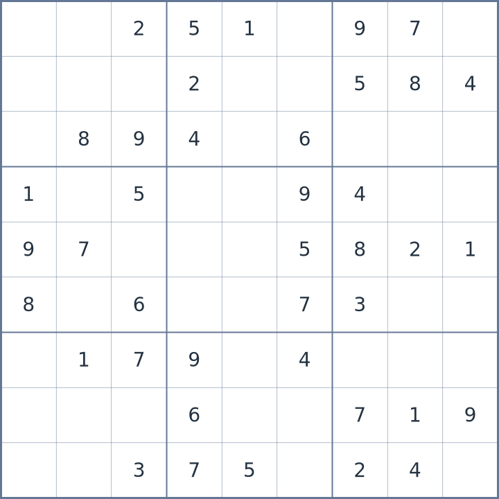 Sudoku #22026100601