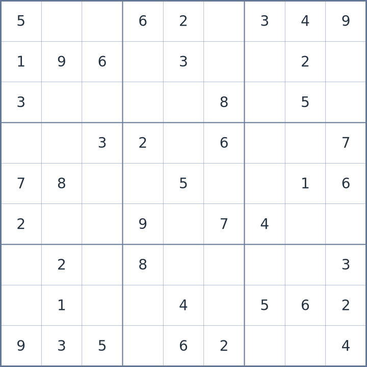 Sudoku #22026100605