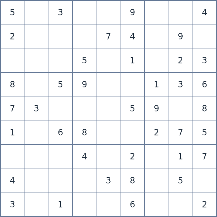 Sudoku #22026100607