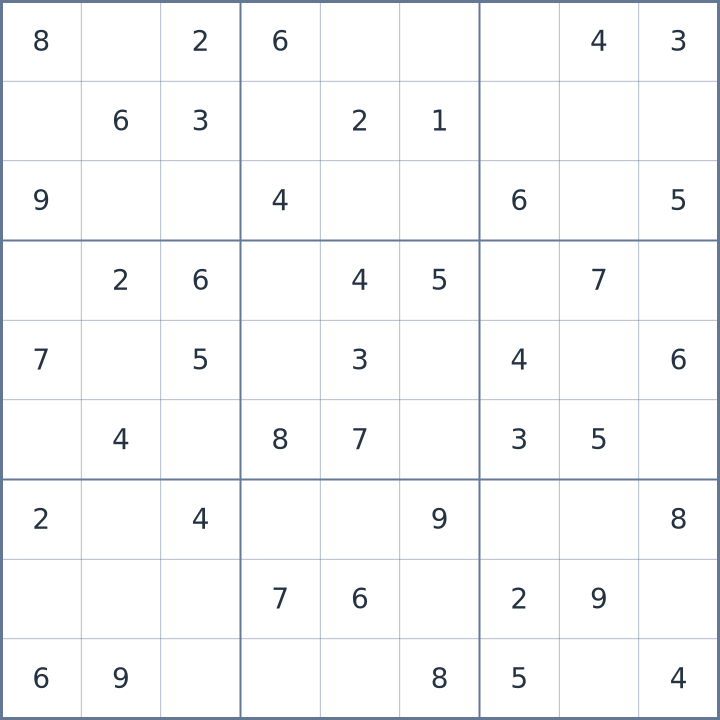 Sudoku #22026100608