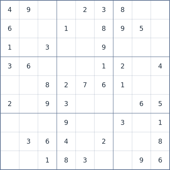 Sudoku #22026100609