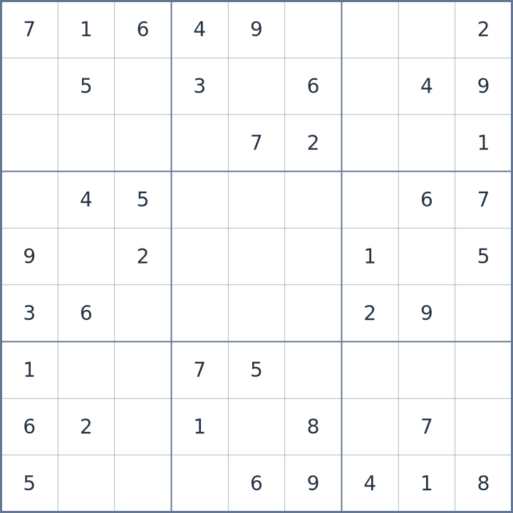 Sudoku #22026100706