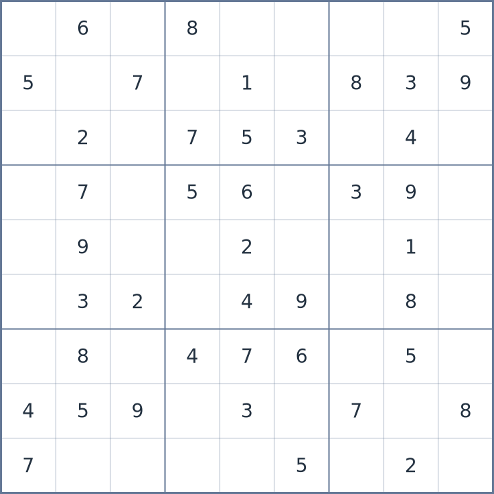 Sudoku #22026100707