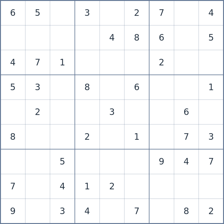 Sudoku #22026100710