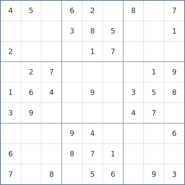 Sudoku #22026100803
