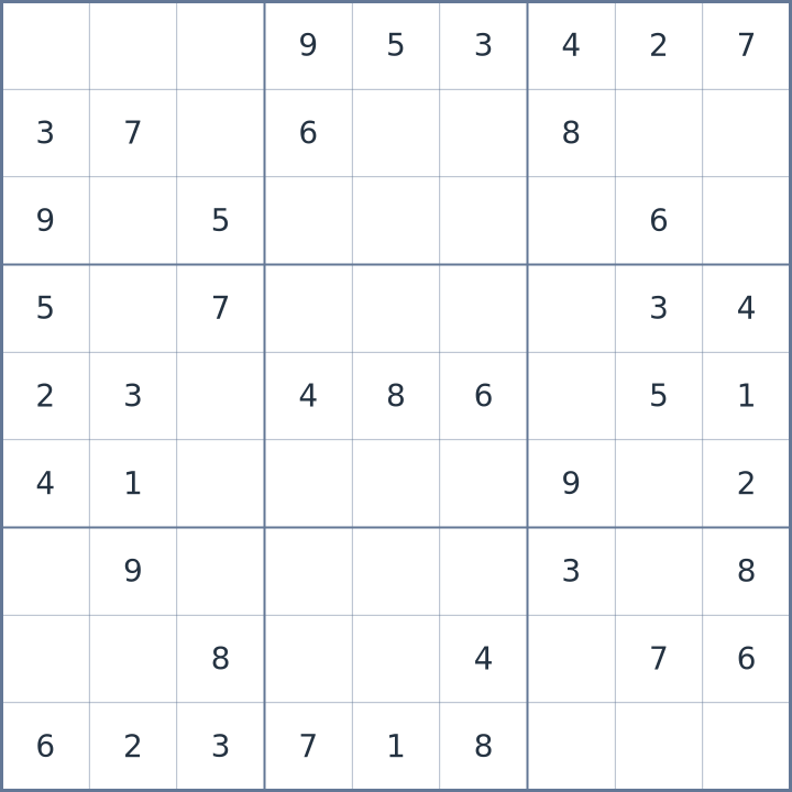 Sudoku #22026100805