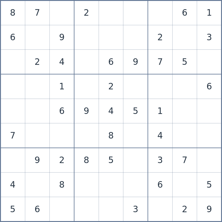 Sudoku #22026100809