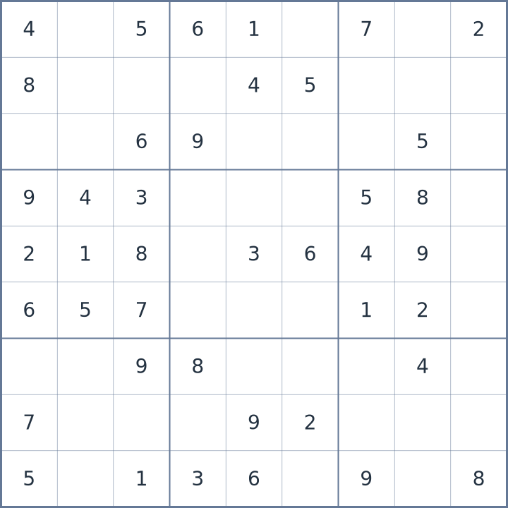 Sudoku #22026100901